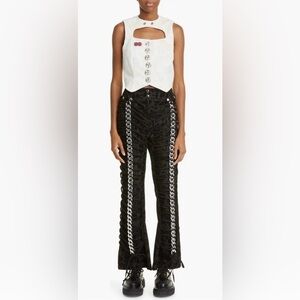 Chopova Lowena Panther Chain Trousers